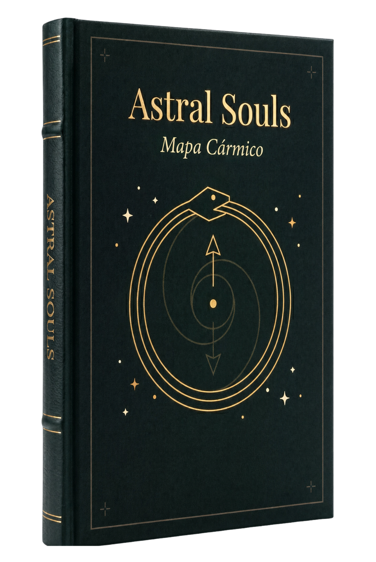 Livro Mapa Cármico personalizado da Astral Souls