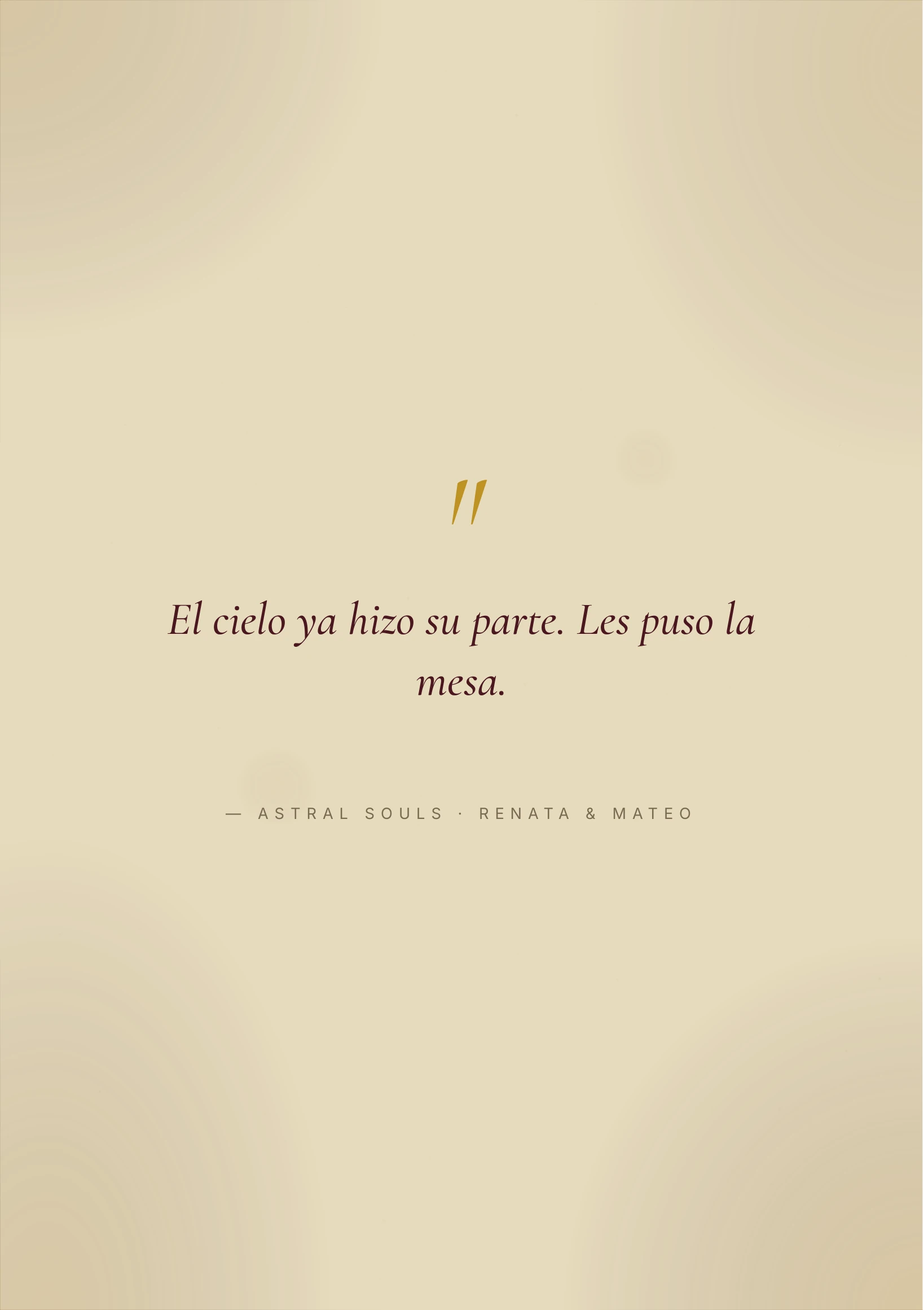 Su karma compartido — Por qué se encontraron y qué vienen a aprender juntos.